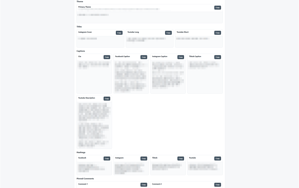 Turn recordings into reviewable clips, interface view 3
